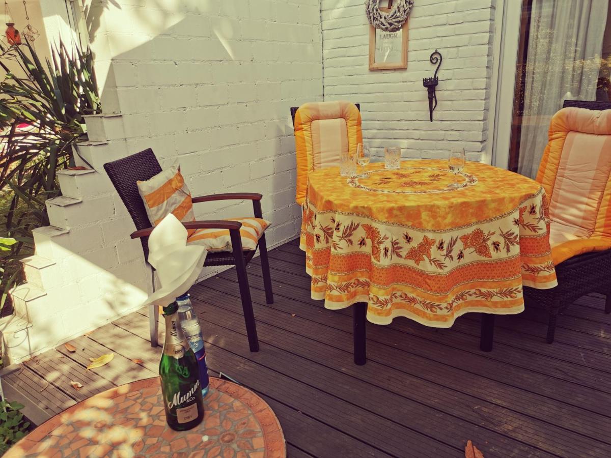 "Maison Blanche" - Das Gemuetliche Garten-Apartment Zwischen Koeln Und Duesseldorf Grevenbroich Dış mekan fotoğraf